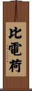 比電荷 Scroll