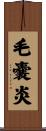 毛嚢炎 Scroll