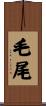 毛尾 Scroll