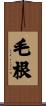 毛根 Scroll