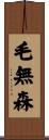 毛無森 Scroll