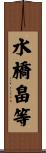 水橋畠等 Scroll