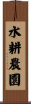 水耕農園 Scroll