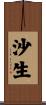 沙生 Scroll