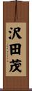 沢田茂 Scroll