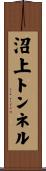 沼上トンネル Scroll