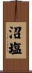 沼塩 Scroll
