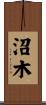 沼木 Scroll