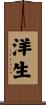 洋生 Scroll