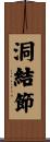 洞結節 Scroll