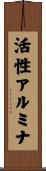 活性アルミナ Scroll