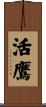 活鷹 Scroll