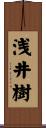 浅井樹 Scroll