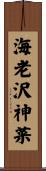 海老沢神菜 Scroll