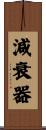 減衰器 Scroll