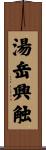 湯岳興触 Scroll