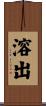 溶出 Scroll