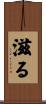 滋る Scroll