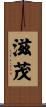 滋茂 Scroll