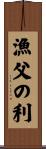 漁父の利 Scroll