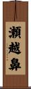 瀬越鼻 Scroll