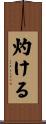 灼ける Scroll