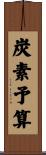 炭素予算 Scroll