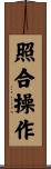 照合操作 Scroll