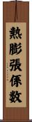 熱膨張係数 Scroll