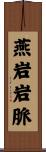 燕岩岩脈 Scroll