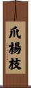 爪楊枝 Scroll