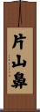 片山鼻 Scroll