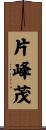 片峰茂 Scroll