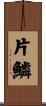 片鱗 Scroll