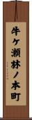 牛ケ瀬林ノ本町 Scroll
