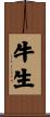 牛生 Scroll