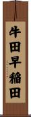 牛田早稲田 Scroll