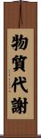 物質代謝 Scroll
