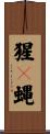 猩々蝿 Scroll