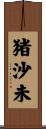 猪沙未 Scroll