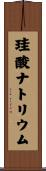 珪酸ナトリウム Scroll