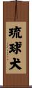 琉球犬 Scroll