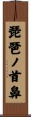琵琶ノ首鼻 Scroll