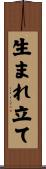 生まれ立て Scroll