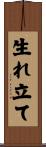 生れ立て Scroll