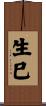 生巳 Scroll