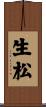 生松 Scroll