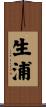 生浦 Scroll