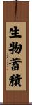 生物蓄積 Scroll