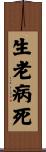 Birth Old-Age Sickness Death Scroll